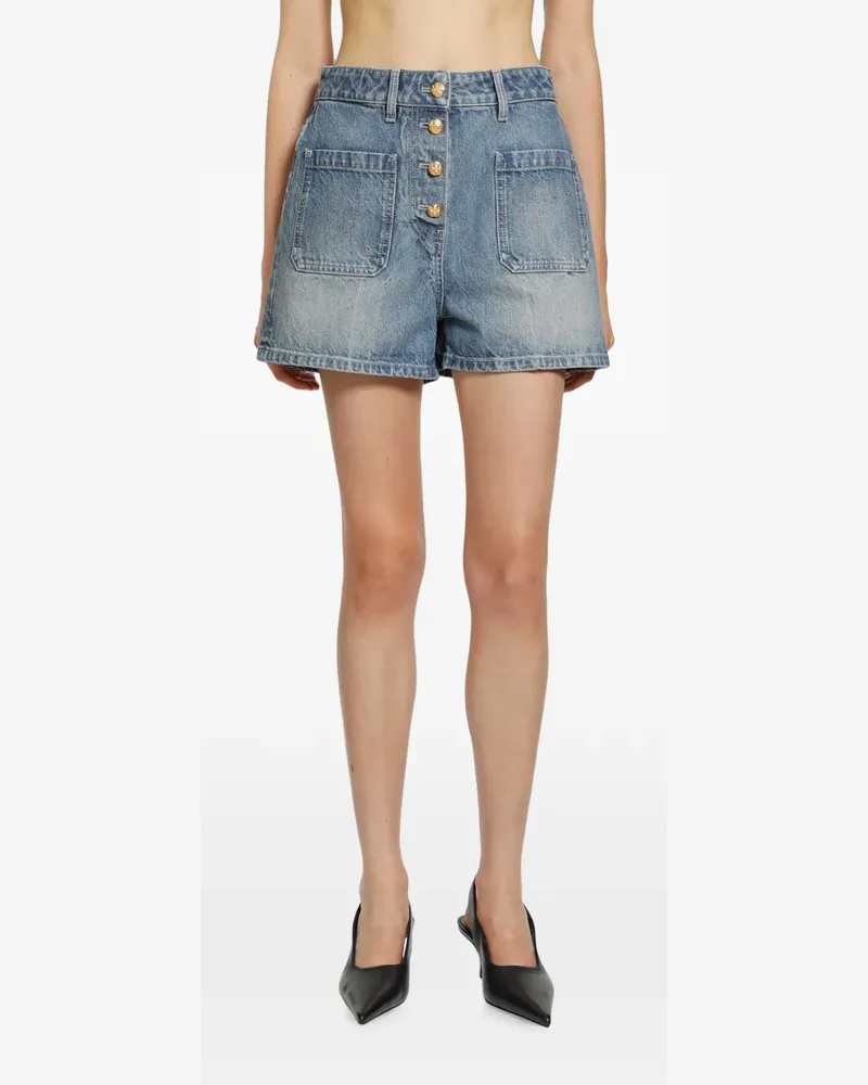 Valentino Garavani Shorts mit Knöpfen - Blau Blau