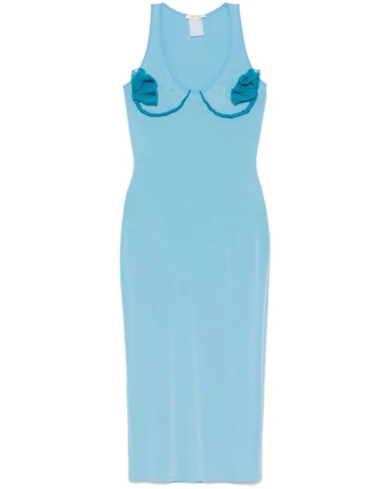 Nensi Dojaka Cosimina Midikleid - Blau Blau