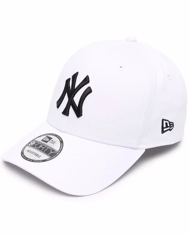 New Era 9Forty Baseballkappe - Weiß Weiß