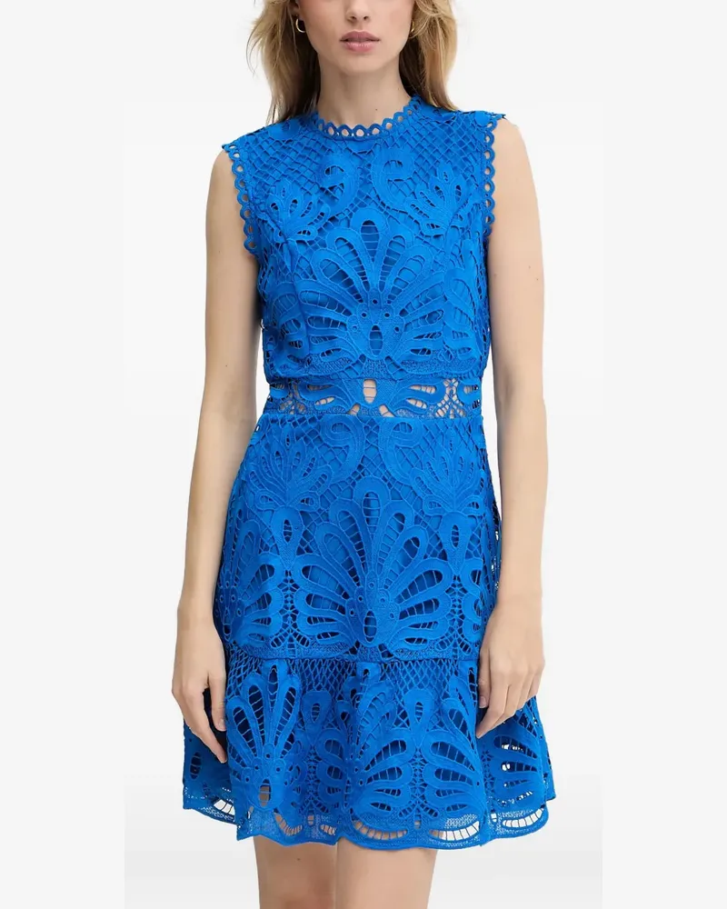 Morgan lace cutout mini dress - Blau Blau