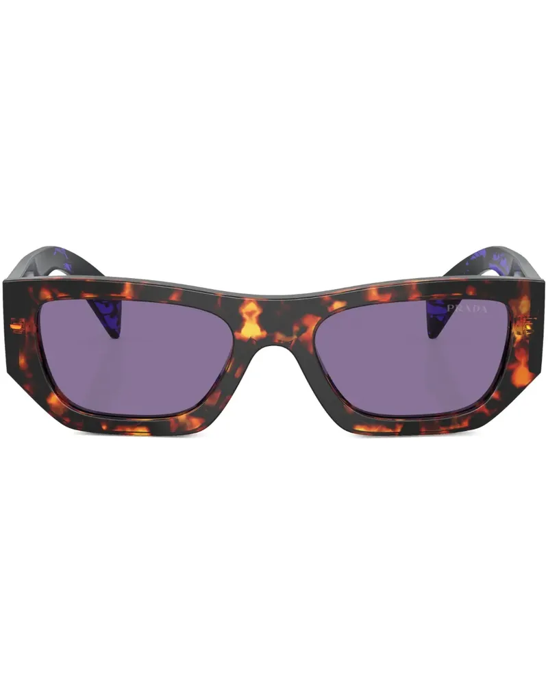 Prada Sonnenbrille in Schildpattoptik - Grün Grün