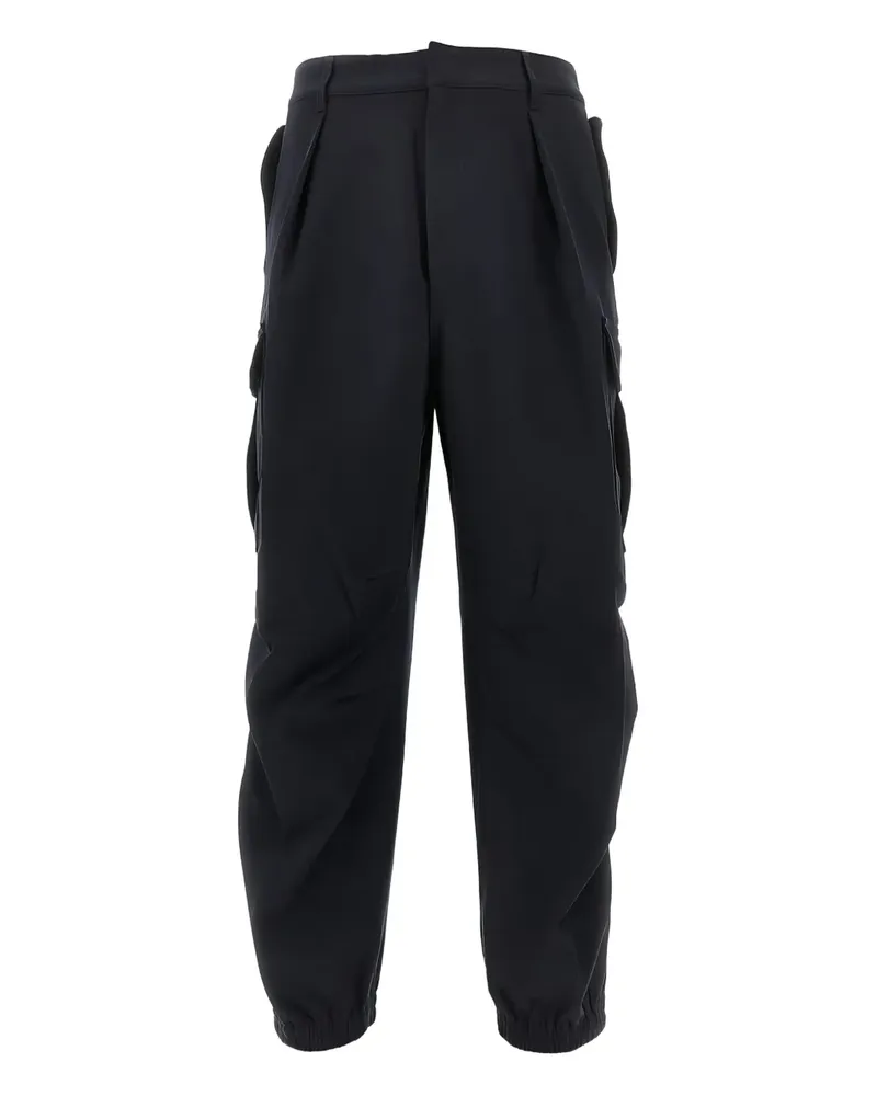 Emporio Armani multi-pockets cargo trousers - Blau Blau