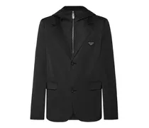 Sakko mit Kapuze - Schwarz