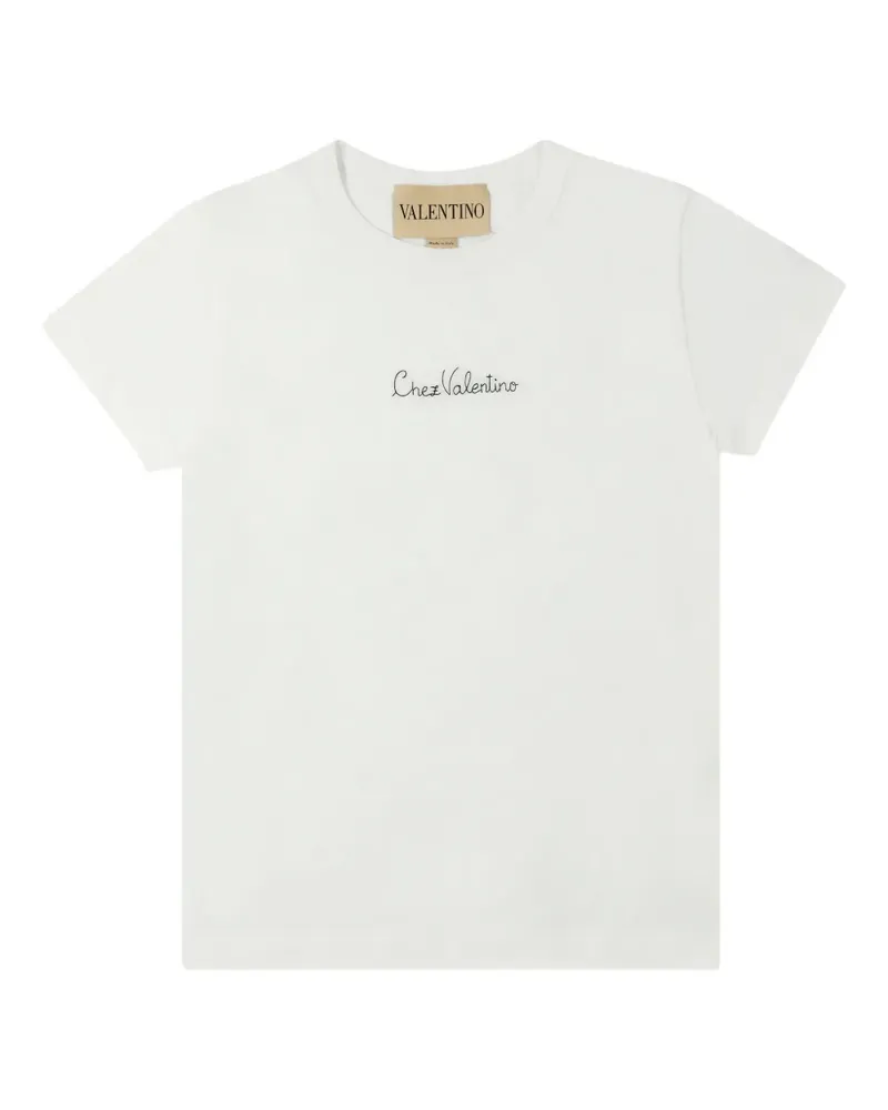Valentino Garavani Klassisches T-Shirt - Weiß Weiß