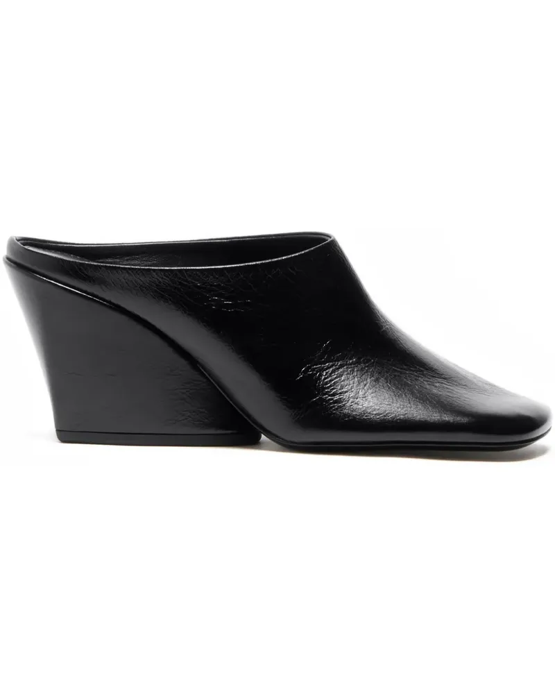 Proenza Schouler Slant Mules - Schwarz Schwarz