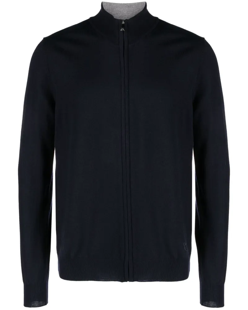 Corneliani Cardigan mit Reißverschluss - Blau Blau