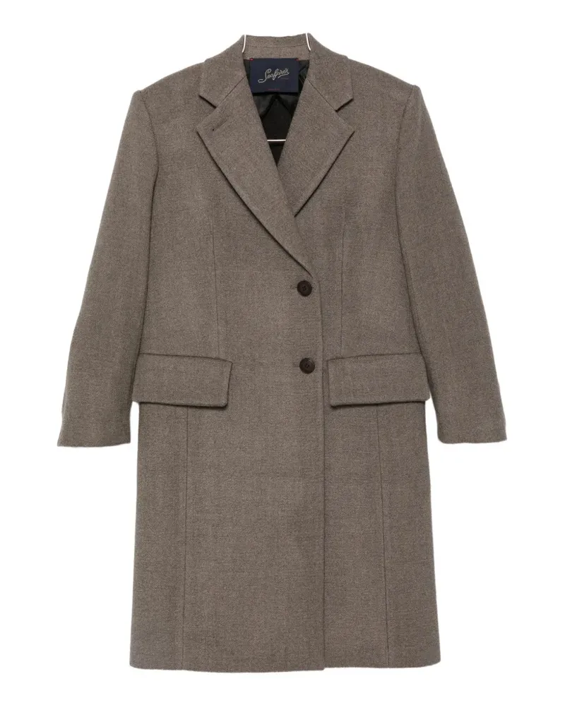 Seafarer double-breasted belted coat - Grau Grau