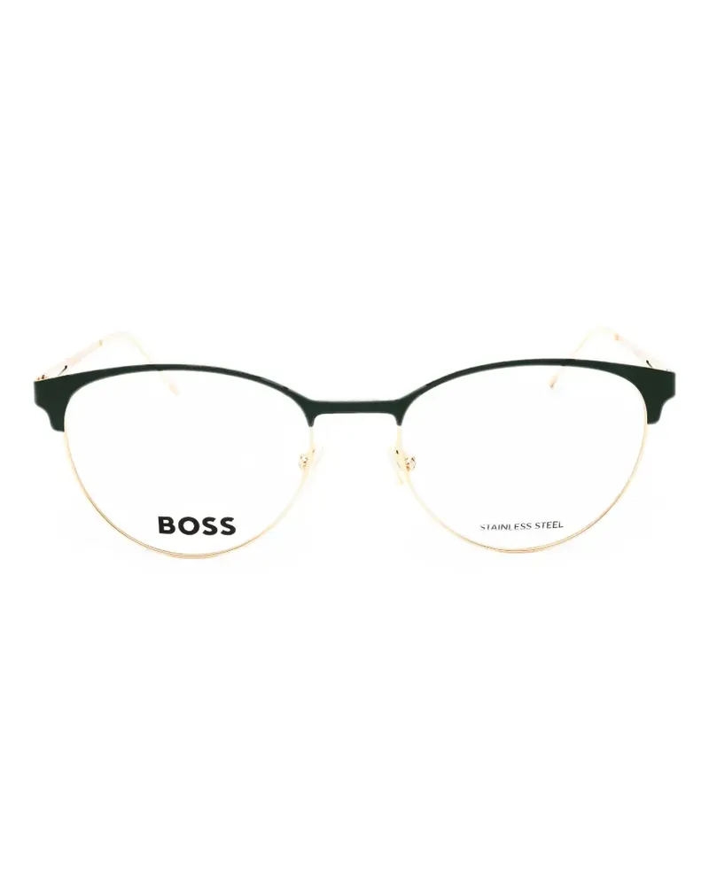 HUGO BOSS round-frame glasses - Grün Grün