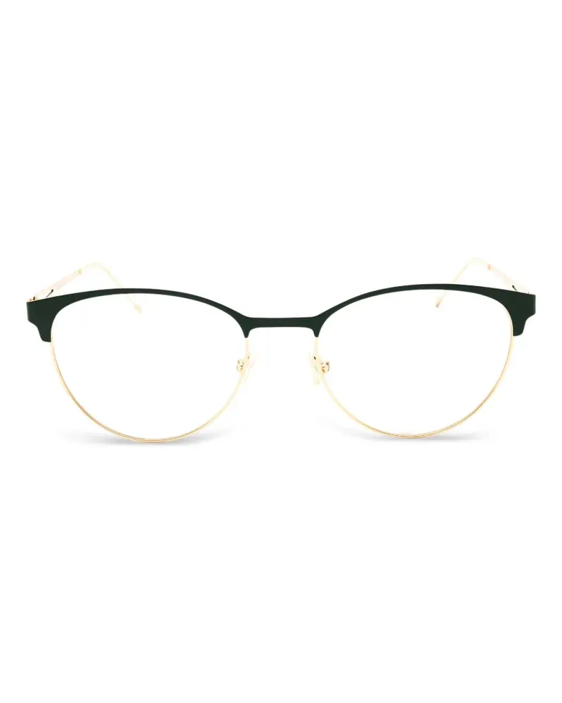 HUGO BOSS Brille mit rundem Gestell - Grün Grün