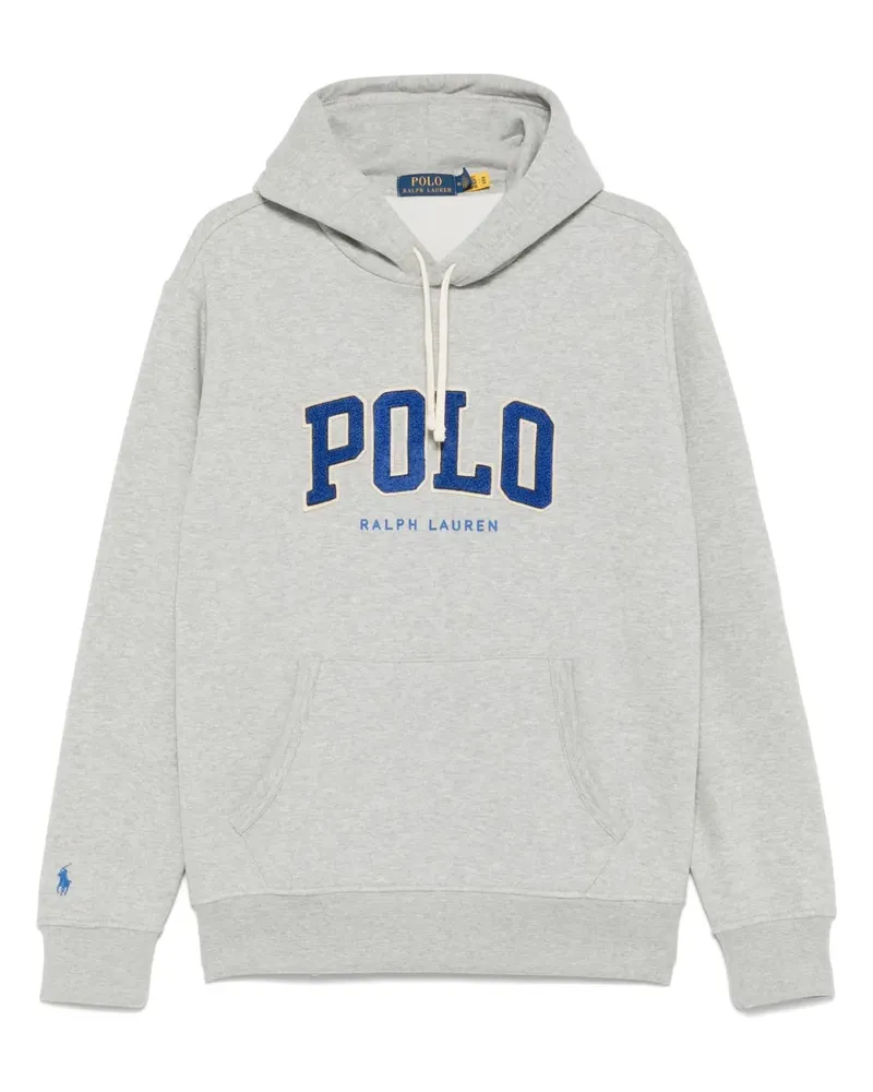 Ralph Lauren RL Hoodie mit Logo - Grau Grau