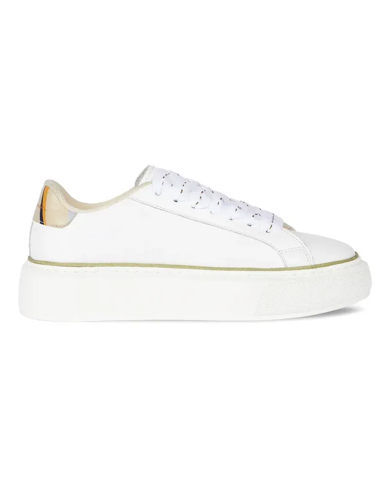 Paul Smith platform striped sneakers - Weiß Weiß