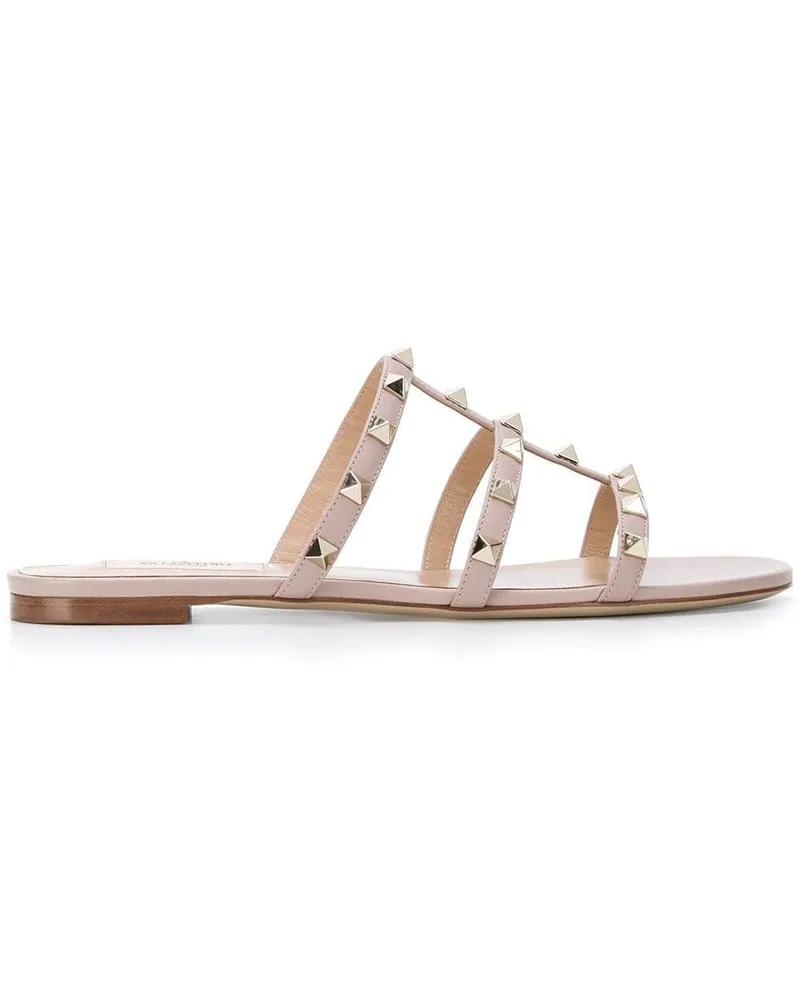 Valentino Garavani Rockstud Sandalen Nude