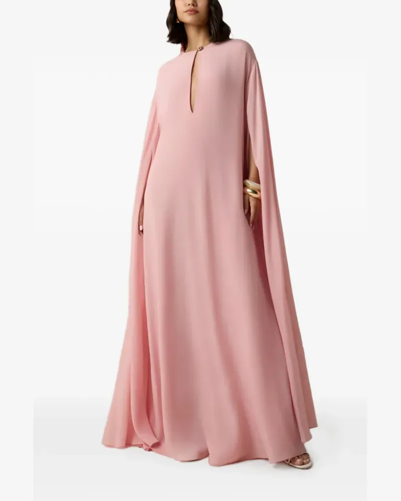 Hemant & Nandita Giva cutout-detail maxi dress - Rosa Rosa