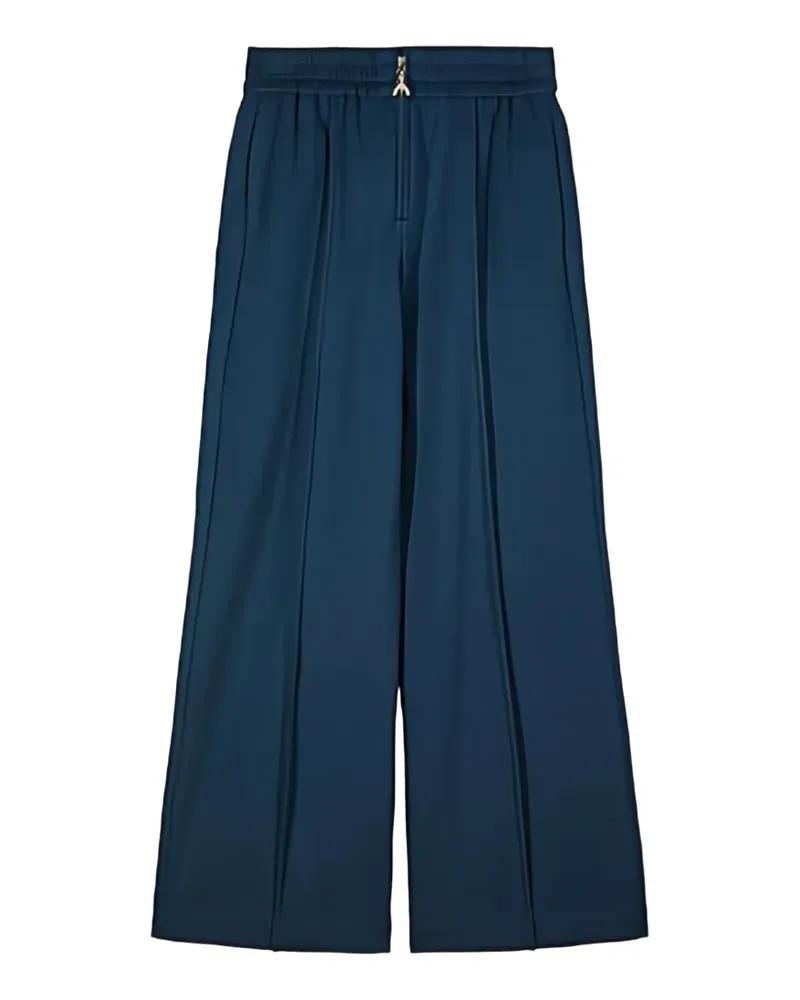 Patrizia Pepe Weite Hose mit Reißverschluss - Blau Blau