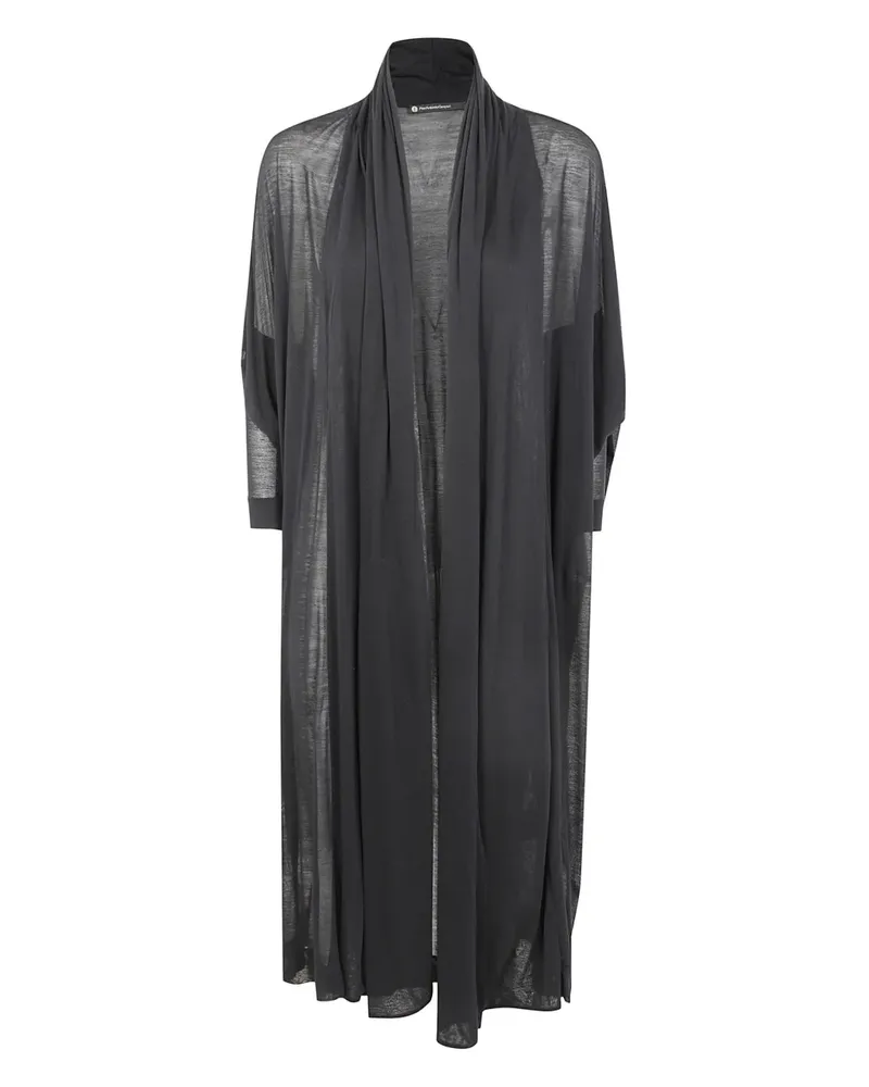 Pier Antonio Gaspari Oversized-Mantel aus Jersey - Schwarz Schwarz