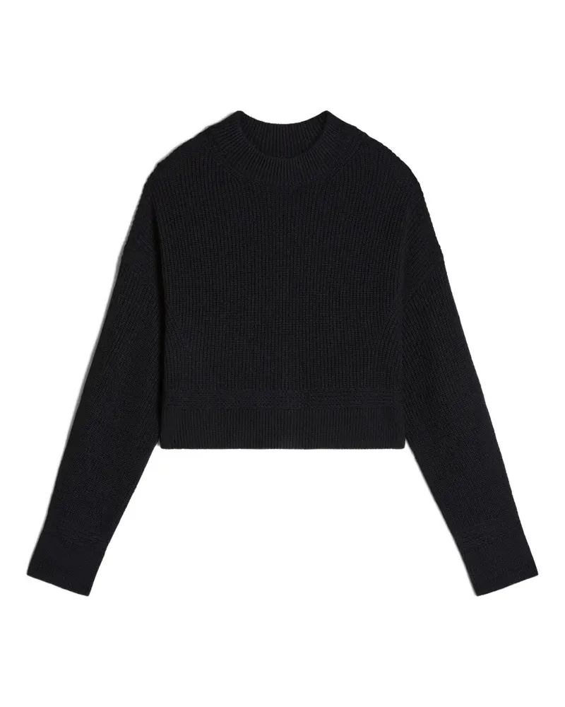 Woolrich Gerippter Pullover - Schwarz Schwarz