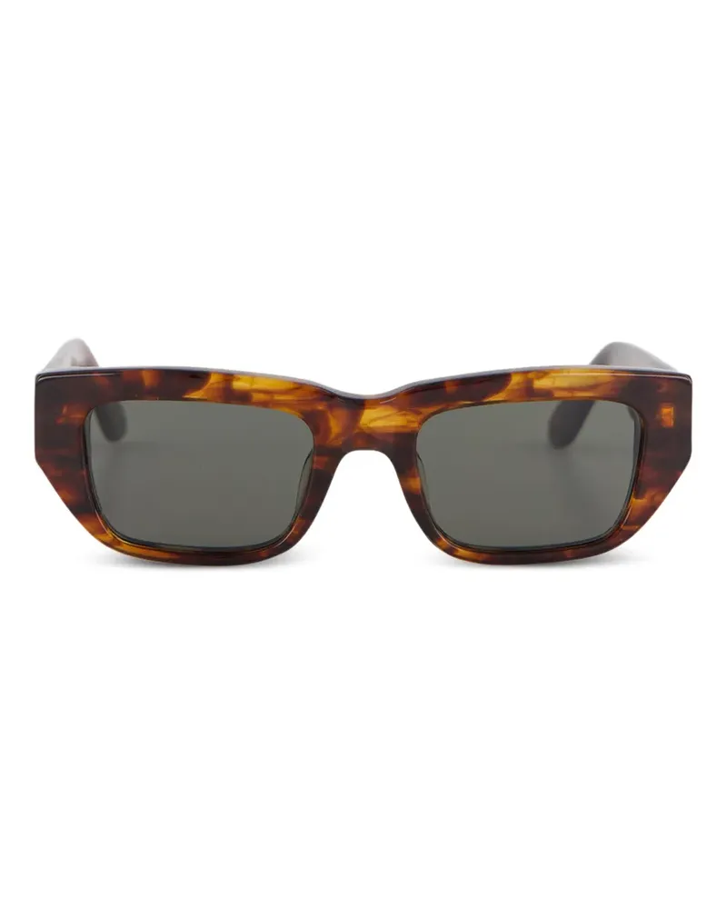 RETROSUPERFUTURE Ra Havana Striata Sonnenbrille in Schildpattoptik - Braun Braun