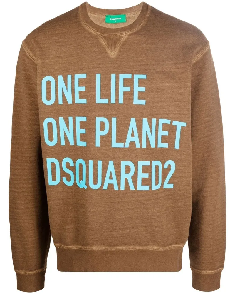 Dsquared2 One Life Sweatshirt Braun