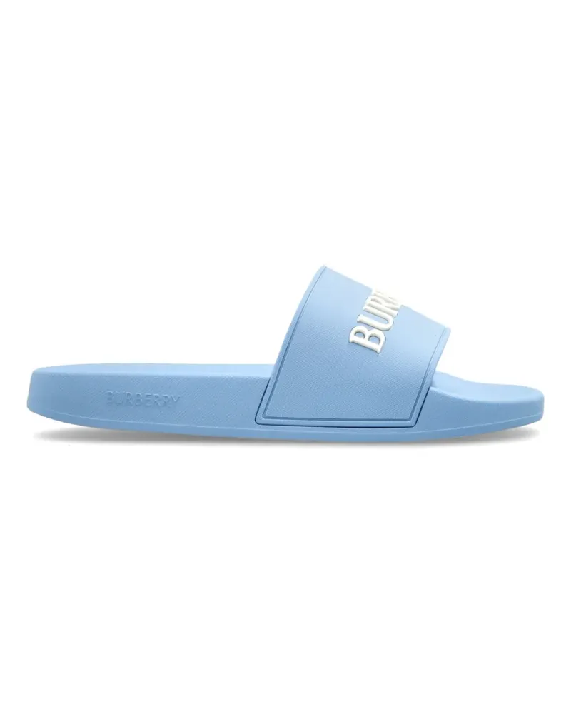 Burberry furley logo-embossed sandals - Blau Blau