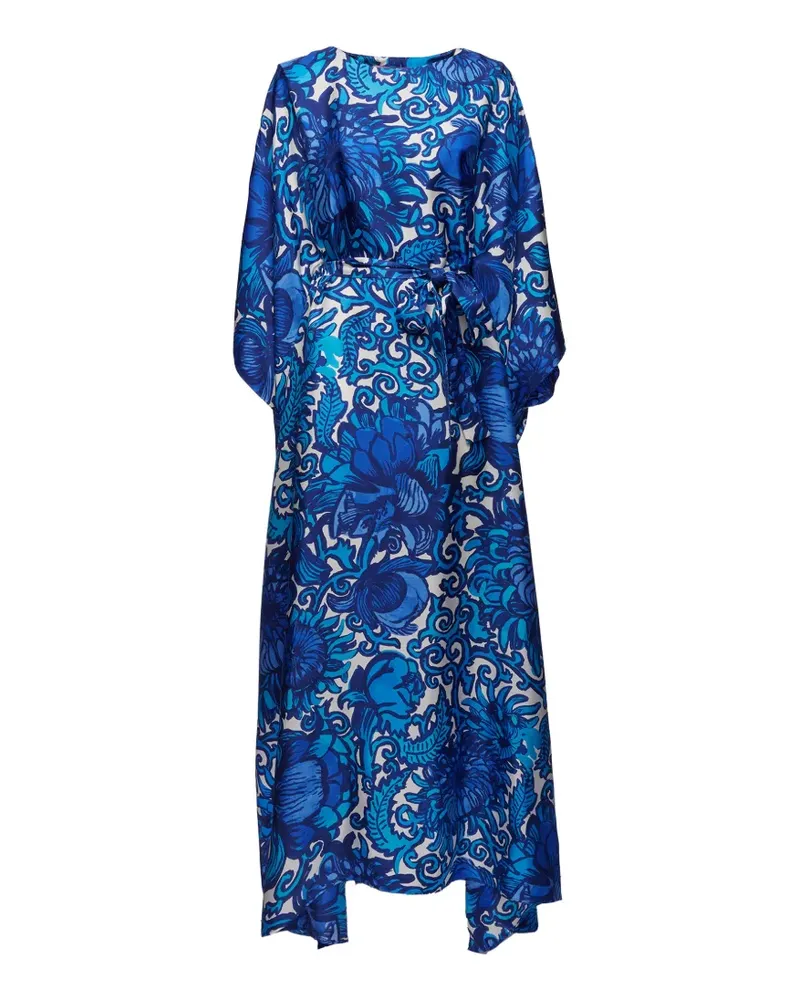 La DoubleJ the kaftan (with feathers) - Blau Blau