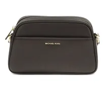 Umhängetasche mit Logo-Detail - Braun