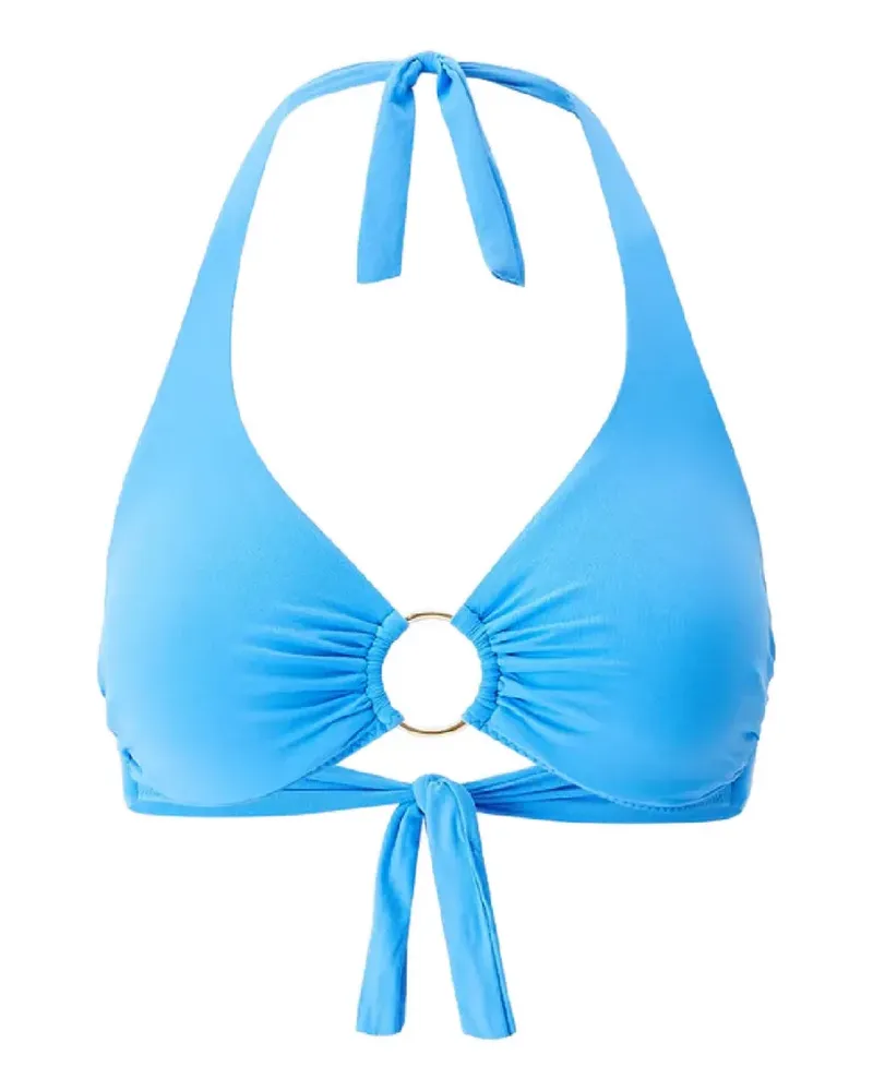 Melissa Odabash Brussels ring tie bikini top - Blau Blau