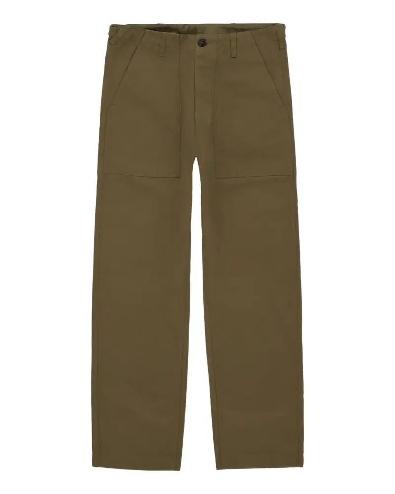Fortela Newfatigue patch-pocket trousers - Grün Grün