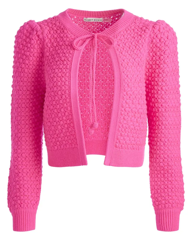 Alice + Olivia Kitty Cardigan - Rosa Rosa
