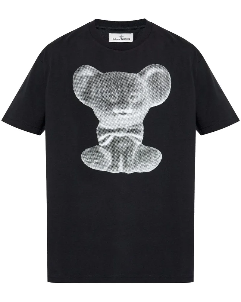 Vivienne Westwood Mouse T-Shirt - Schwarz Schwarz