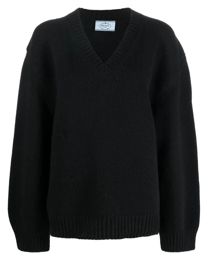 Prada Pullover aus Kaschmir - Schwarz Schwarz