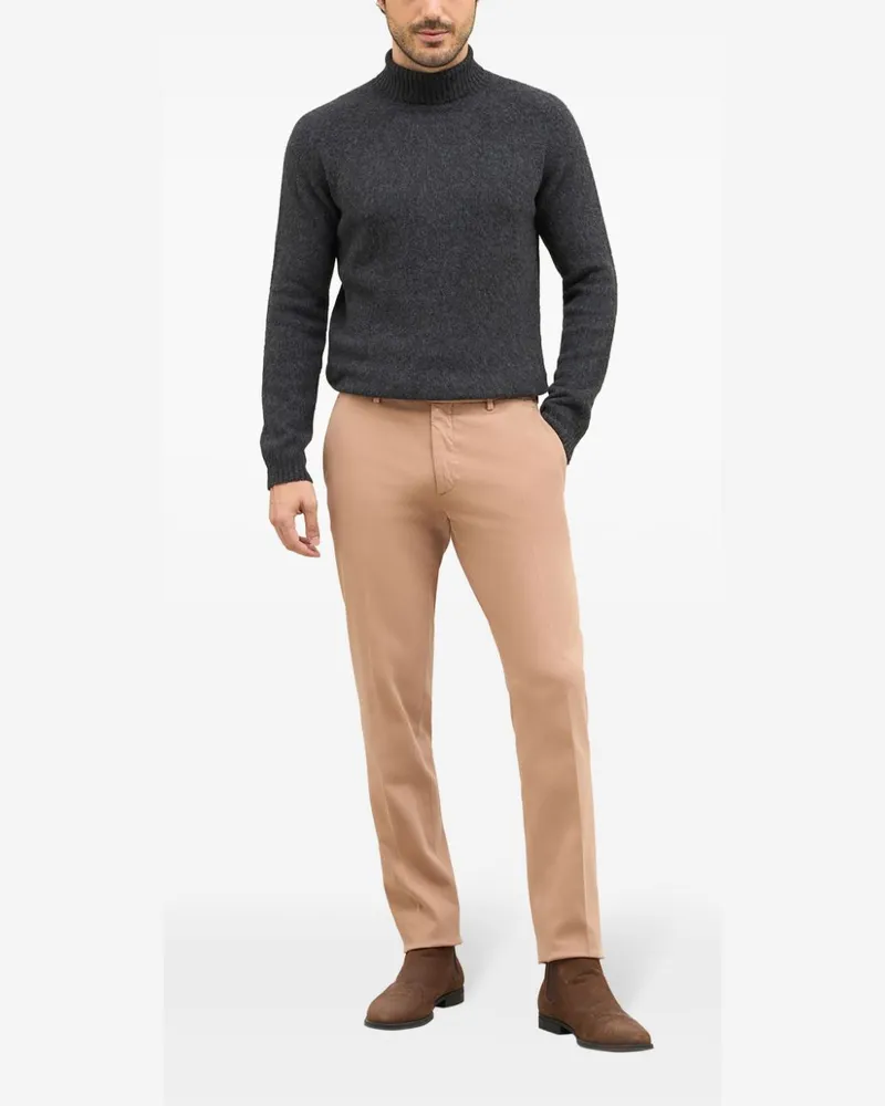 Boglioli Chino mit geradem Bein - Rosa Rosa