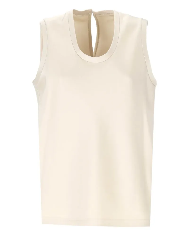 Carven Oberteil mit Cut-Outs - Nude Nude