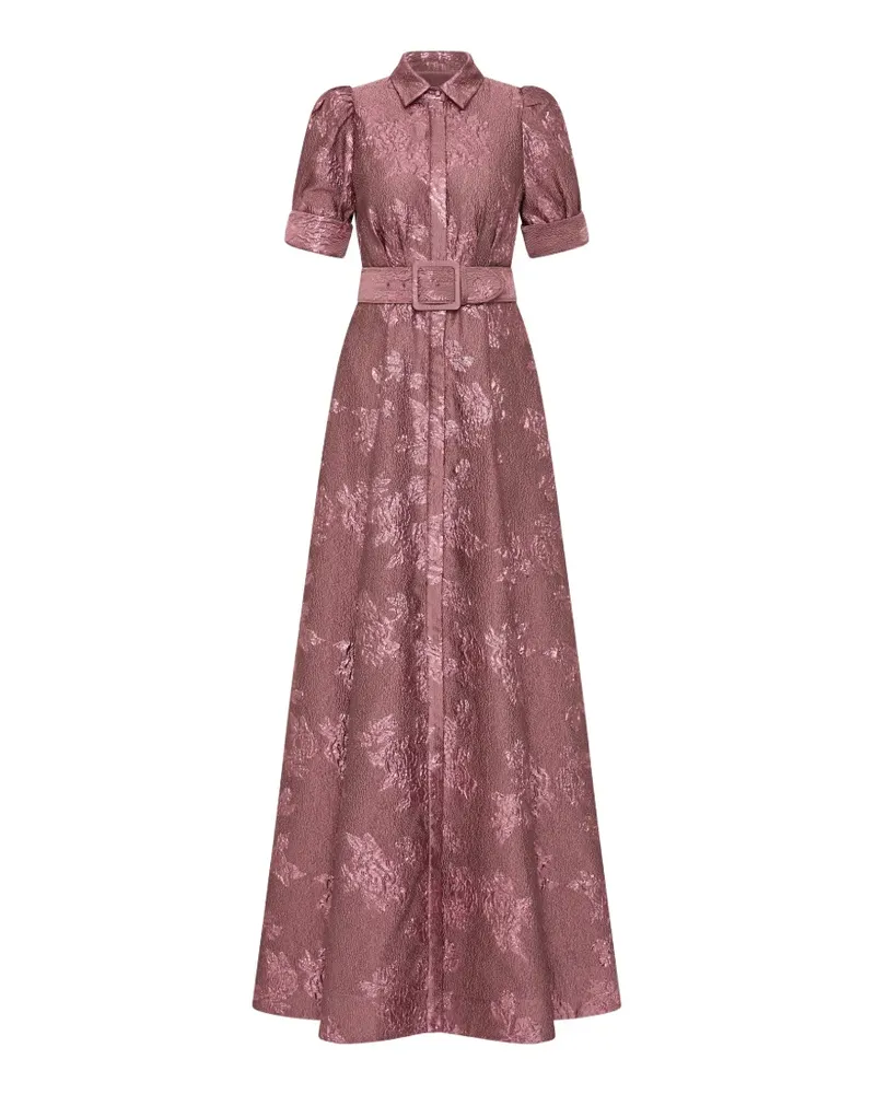 Rebecca Vallance Annette Maxikleid mit Blumenmuster - Violett Violett