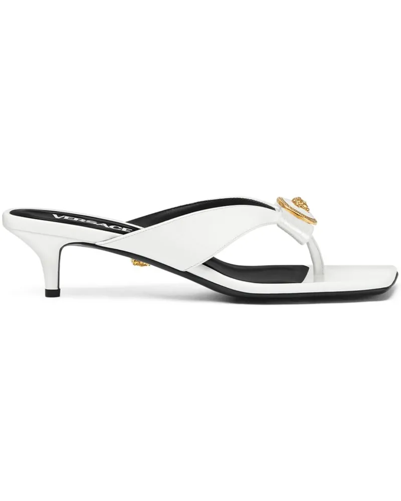Versace Gianni Sandalen 45mm - Weiß Weiß