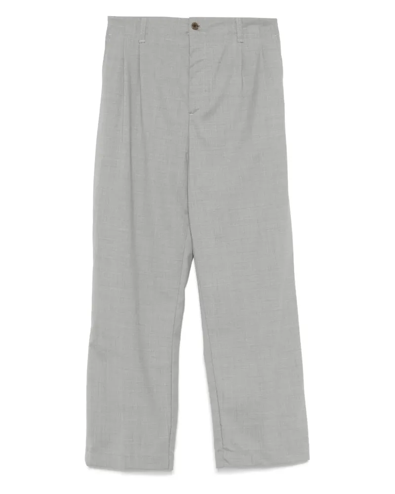 MYTHS Hose mit geradem Bein - Grau Grau