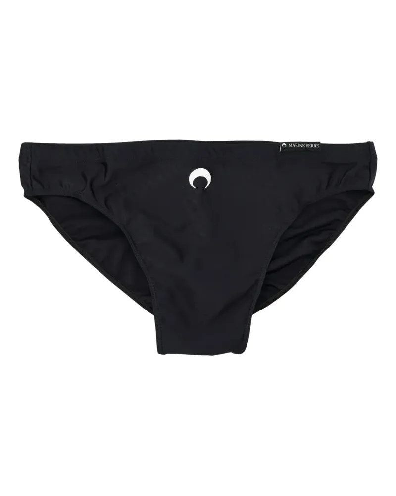Marine Serre Badehose aus Jersey - Schwarz Schwarz