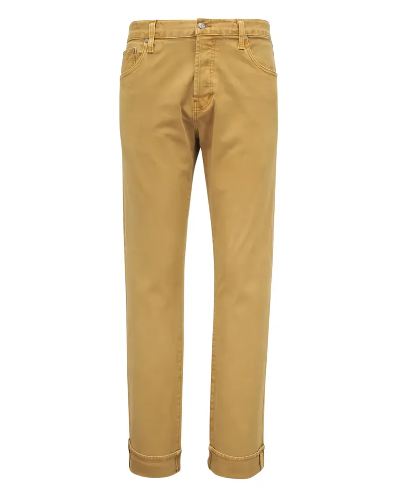 Adriano Goldschmied Tellis cuffed trousers - Braun Braun