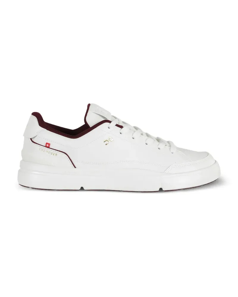 ON Perforierte The Roger Sneakers - Weiß Weiß