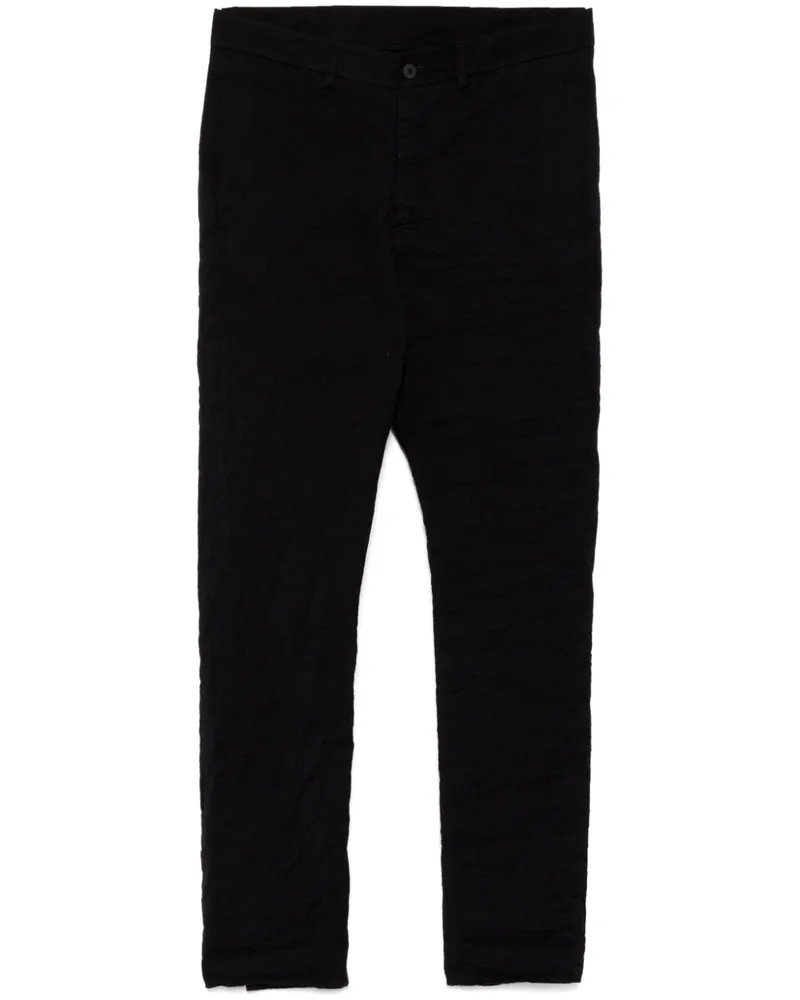 Poème Bohèmien Hose mit Gürtelschlaufen Schwarz