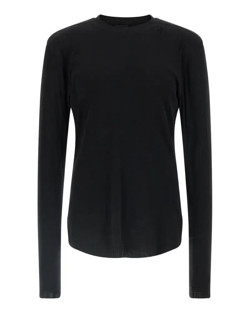 THOM KROM MTS 969 T-Shirt im Layering-Look - Schwarz Schwarz