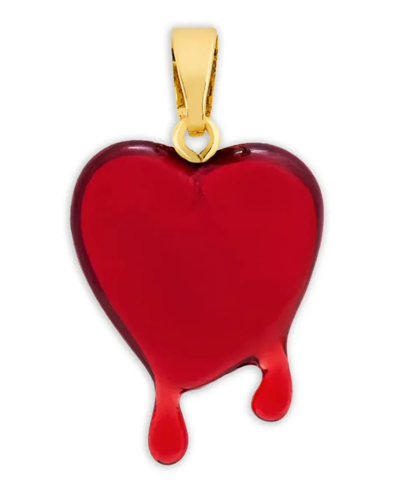 CRYSTAL HAZE Melting Heart Anhänger - Gold Gold