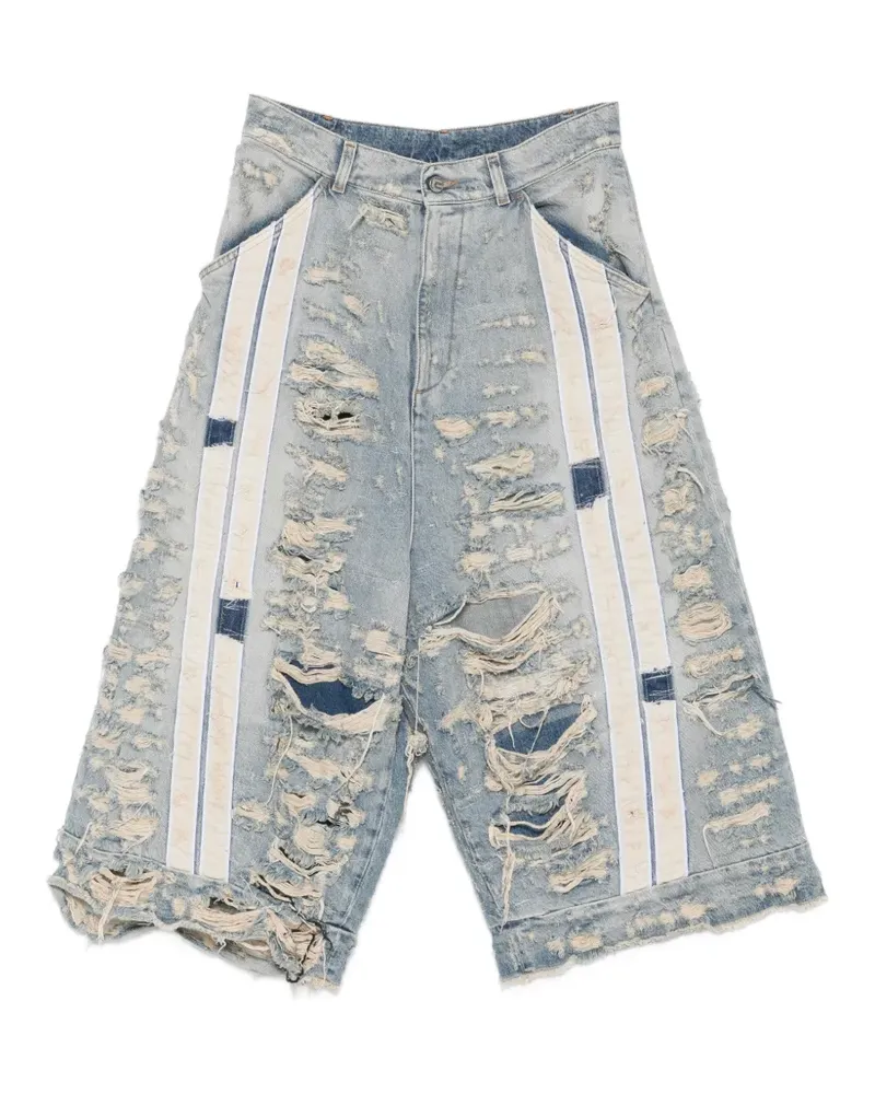 RRR123 Jeans im Distressed-Look - Blau Blau