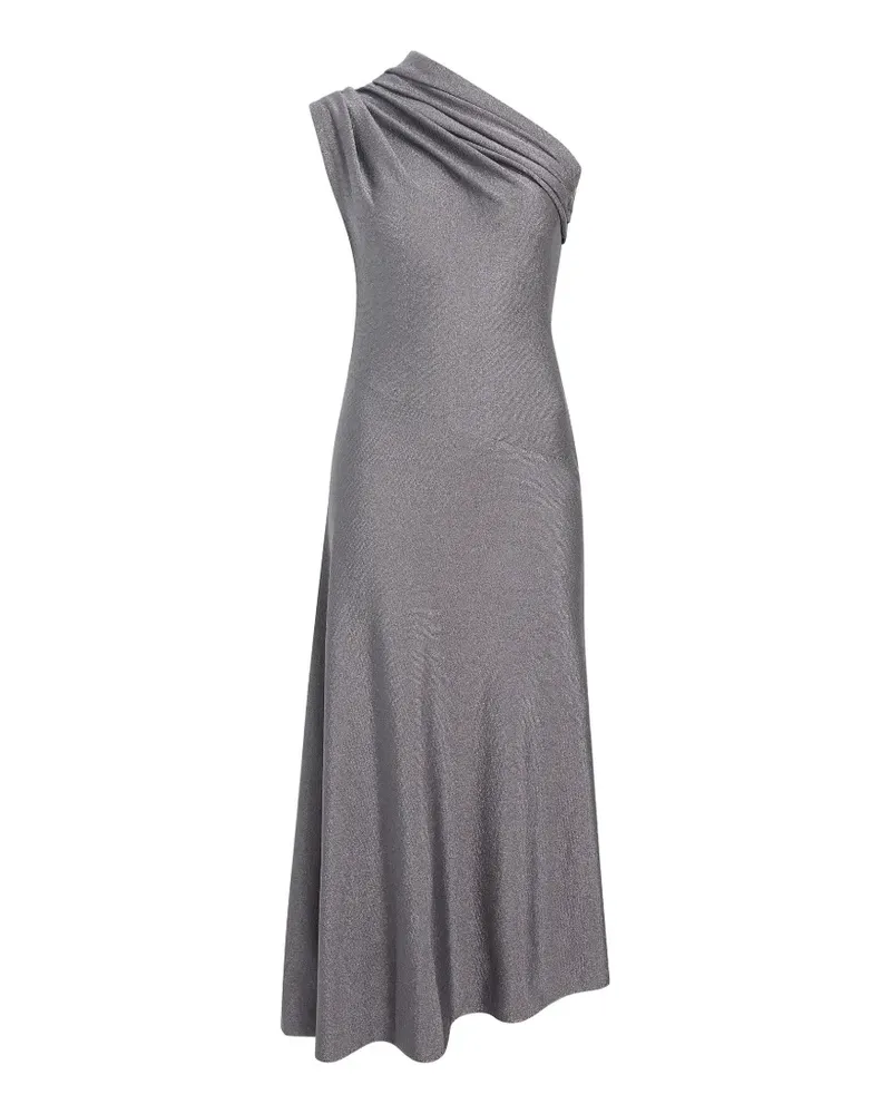 KHAITE Coast Kleid in Gunmetal - Grau Grau