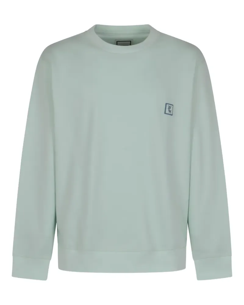 Wooyoungmi Sweatshirt mit Logo-Stickerei - Grün Grün