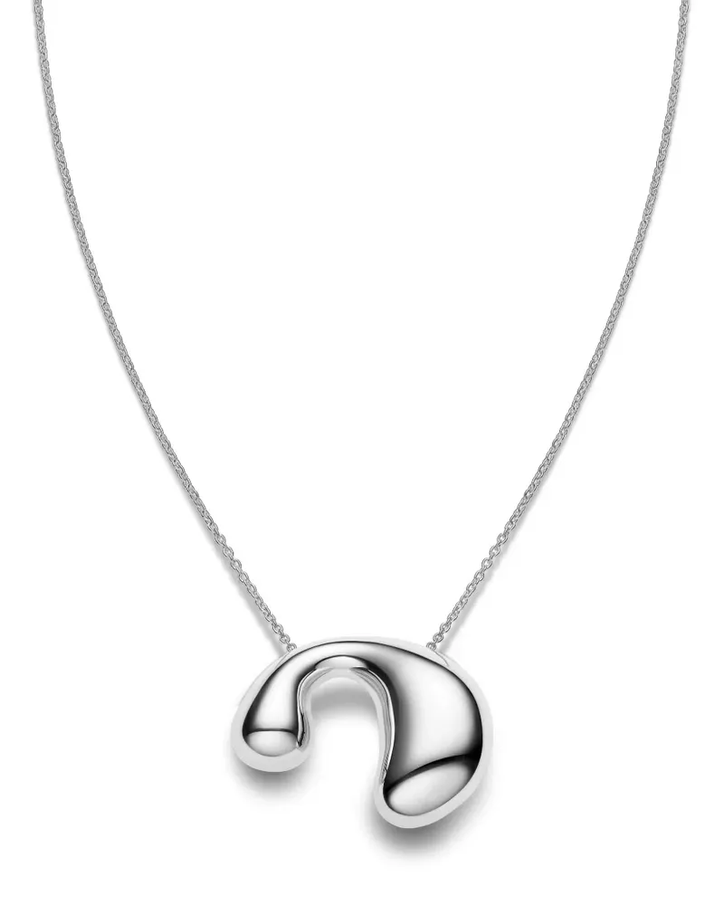 Maria Black Dolphin necklace - Silber Silber
