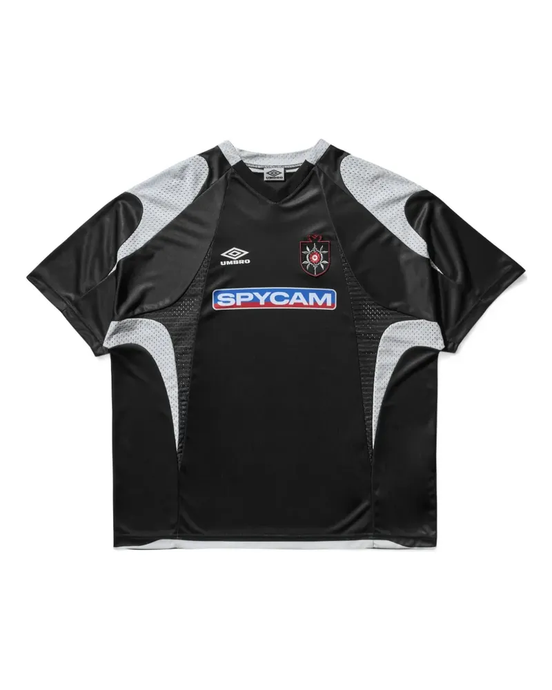 Umbro T-Shirt mit Einsätzen - Schwarz Schwarz