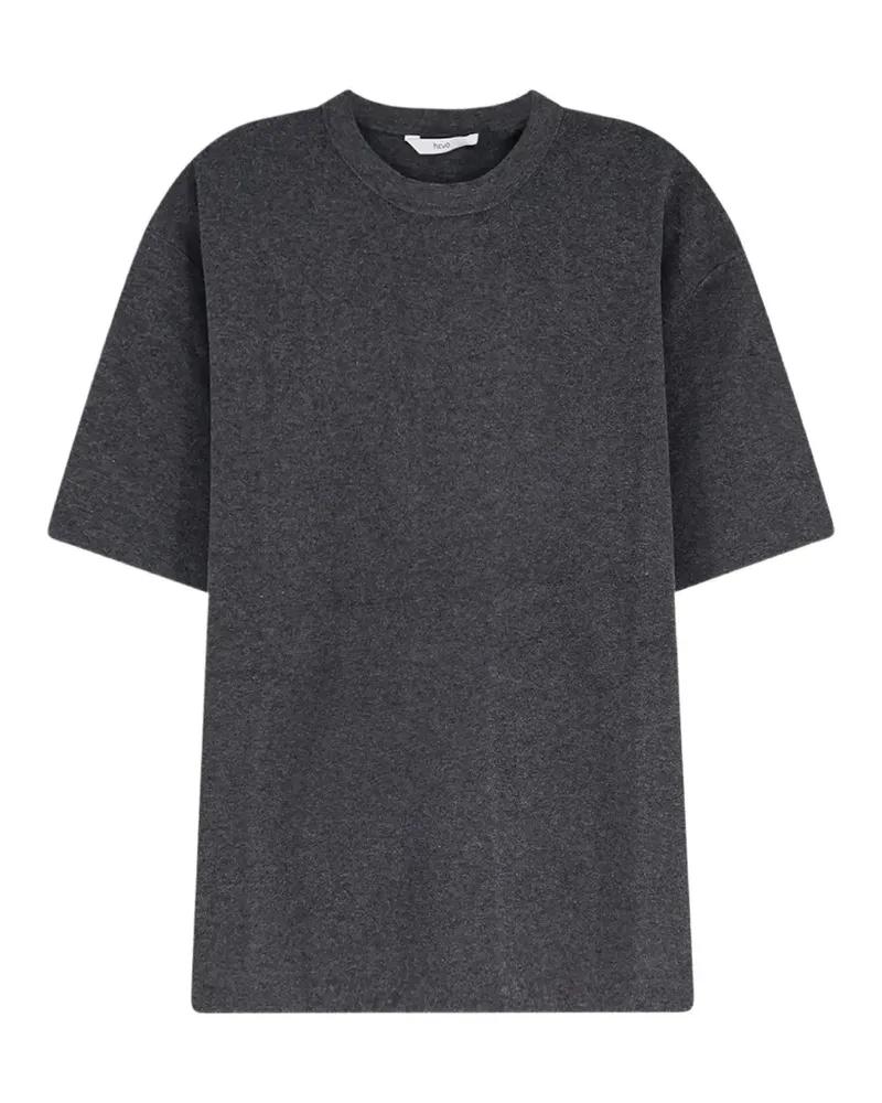 Hevò Spinazzola crew-neck short-sleeve T-shirt - Grau Grau