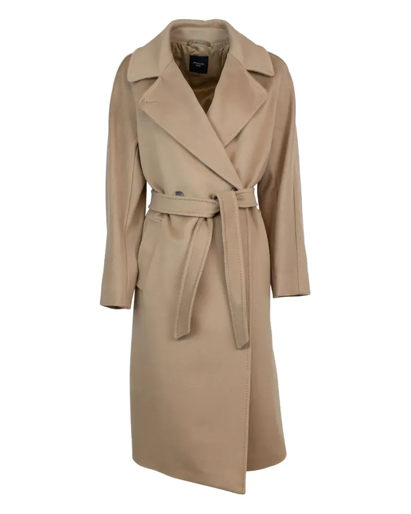 Max Mara belted wool coat - Braun Braun