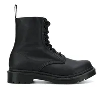Stiefeletten mit Ziernaht - Schwarz