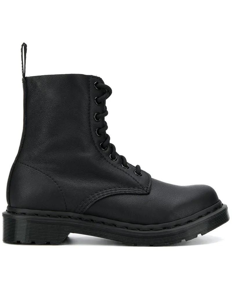 Dr.Martens Stiefeletten mit Ziernaht - Schwarz Schwarz